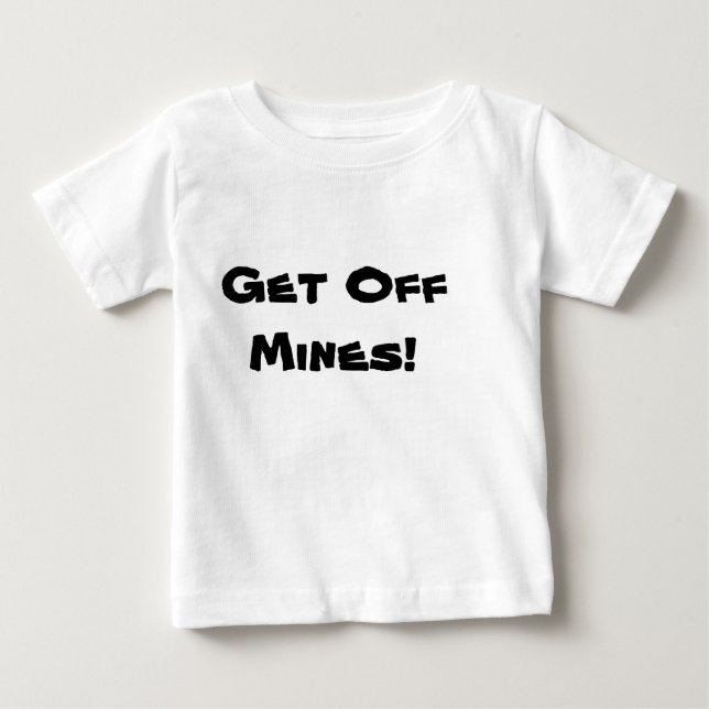 Camiseta Para Bebê Saia minas! (Frente)