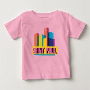 Camiseta Para Bebê Saint Paul no design