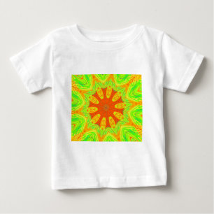 Camiseta Para Bebê Samba Motif Art Impressão