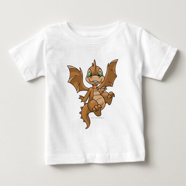 Camiseta Para Bebê Scorchio Brown (Frente)
