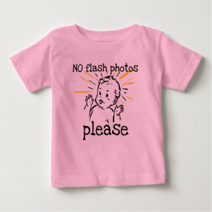 Camiseta Para Bebê Sem Fotos Flash