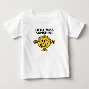 Camiseta Para Bebê Senhorita pequena Luz do sol engraçado &