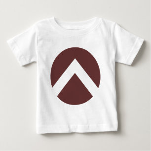 Camiseta Para Bebê Seta do Círculo