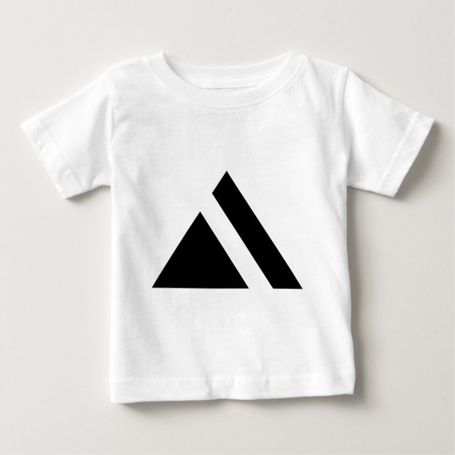 Camiseta Para Bebê Seta Triangular 03 (Frente)