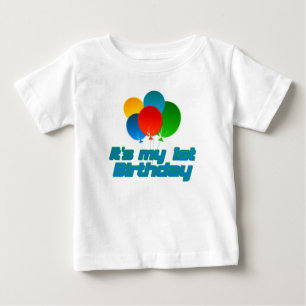 Camiseta Para Bebê Seu meu primeiro aniversario