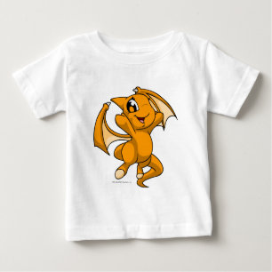 Camiseta Para Bebê Shoyru Orange