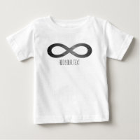 Símbolo infinito na textura falsa de metal por STa