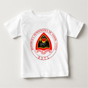 Camiseta Para Bebê Símbolo oficial da heráldica da brasão de