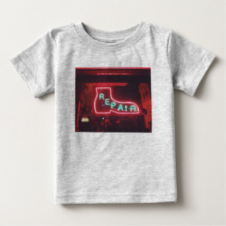 Camiseta Para Bebê Sinal de Neon NYC