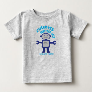 Camiseta Para Bebê Sobrecarga de Cutensílios