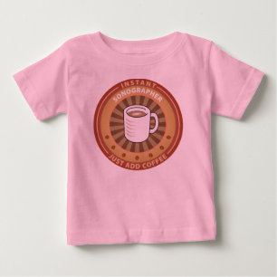 Camiseta Para Bebê Sonographer imediato