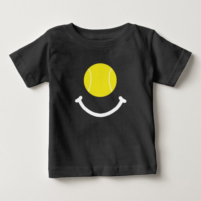Camiseta Para Bebê Sorriso tênis (Frente)