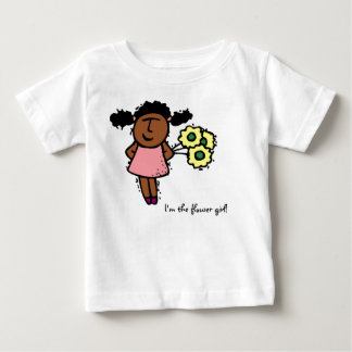 Camiseta Para Bebê Sou a florista!