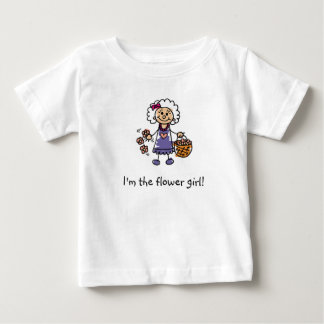 Camiseta Para Bebê Sou a florista!