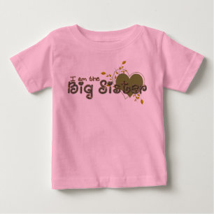 Camiseta Para Bebê Sou o Grande Sis
