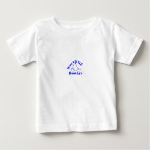 Camiseta Para Bebê Sou o pequeno Irmão Onsie