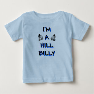 Camiseta Para Bebê Sou um caipira