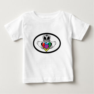 Camiseta Para Bebê Spectrum Claddagh
