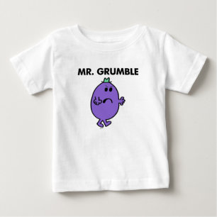 Camiseta Para Bebê Sr. extremamente infeliz Resmungo