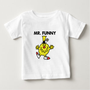 Camiseta Para Bebê Sr. Funny   Rosto Engraçado