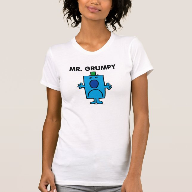 Camiseta Para Bebê Sr. Grumpy | Rosto Congelado (Frente)