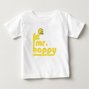 Camiseta Para Bebê Sr. Happy Fonte de água