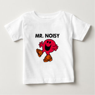 Camiseta Para Bebê Sr. Noisy Grandes Clogs Andando