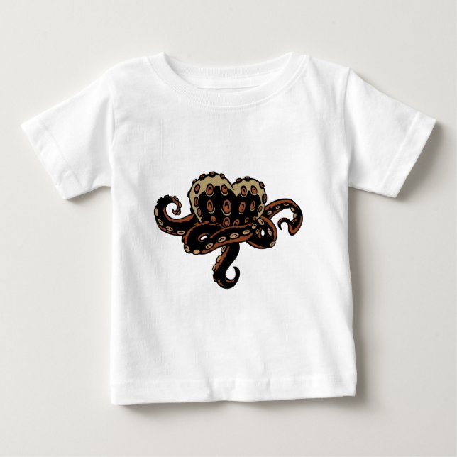 Camiseta Para Bebê Steampunk Heartigo (Frente)