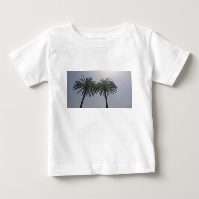 Camiseta Para Bebê Sun Trees Egito. (Frente)