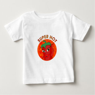 Camiseta Para Bebê Super Hot Pepper Diva