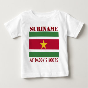 Camiseta Para Bebê Suriname