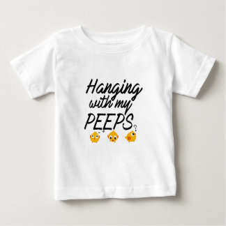 Camiseta Para Bebê Suspensão com minhas espreitadelas - design social