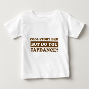 Camiseta Para Bebê tapdance a dança