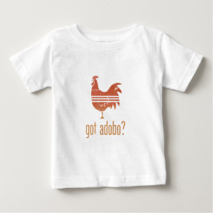 Camiseta Para Bebê Tem o Adobo?