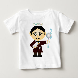 Camiseta Para Bebê Tesla
