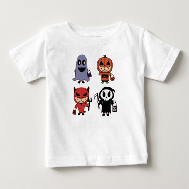 Camiseta Para Bebê Teto das bruxas (Frente)
