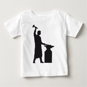 Camiseta Para Bebê The blacksmith