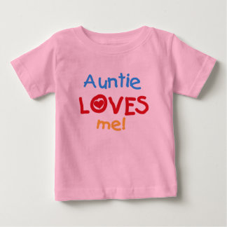 Camiseta Para Bebê Tia Me Ama