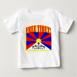 CAMISETA PARA BEBÊ TIBET LIVRE