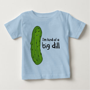 Camiseta Para Bebê Tipo de uma salmoura de aneto da grande coisa