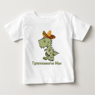 Camiseta Para Bebê Tiranossauro Mex