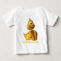 Toddlers, eu sou apenas Ducky Long Sleeve