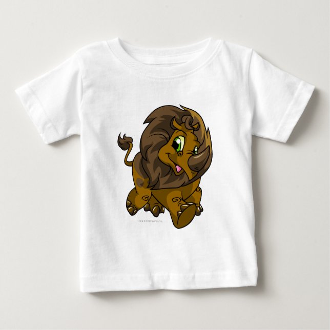 Camiseta Para Bebê Tonu Brown (Frente)