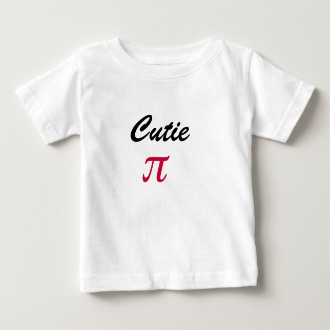 Camiseta Para Bebê Torta de Cutie (Frente)
