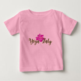 Camiseta Para Bebê Traje de bebê ioga