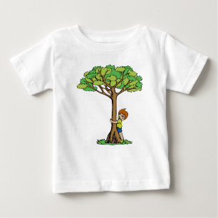 Camiseta Para Bebê Tree Hugger