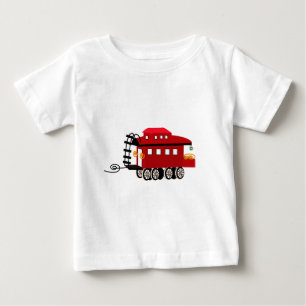 Camiseta Para Bebê Trem