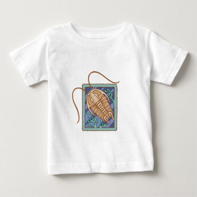 Camiseta Para Bebê Trilobite (Frente)