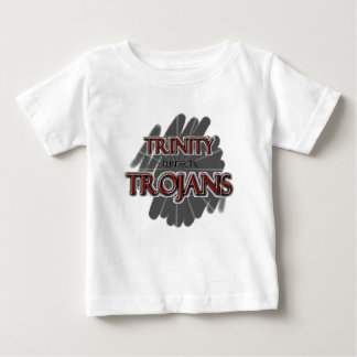 Camiseta Para Bebê Trojan do segundo grau da trindade - Euless, TX