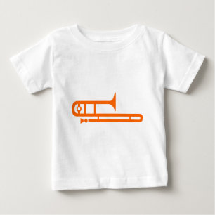 Camiseta Para Bebê Trombone